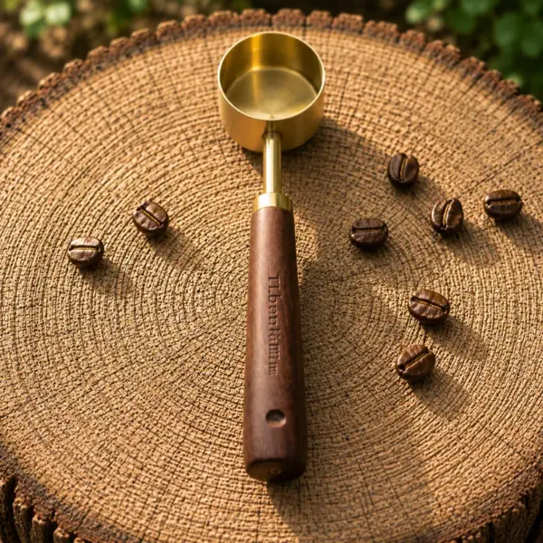 معيار قهوة بيد خشب 7 جرام